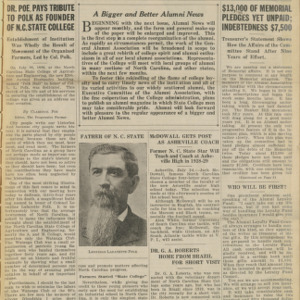 Alumni News, Vol. 1 [New Series] No. 5, September 1928