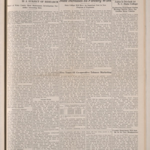 North Carolina agriculture and industry. Vol. 3 No. 1