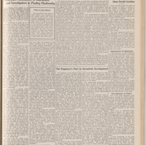 North Carolina agriculture and industry. Vol. 2 No. 3