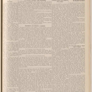 North Carolina agriculture and industry. Vol. 2 No. 35