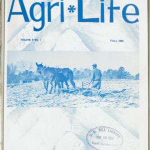 Agri-life v.5 no.1 (Fall 1966)