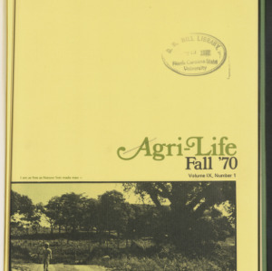 Agri-life v.9 (Fall 1970)