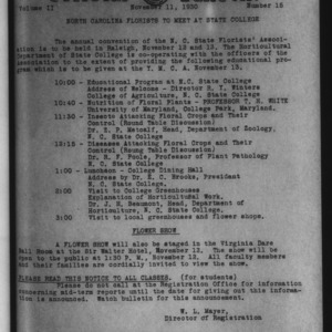 Official bulletin, Vol 2 No 15 (1930-11-11)