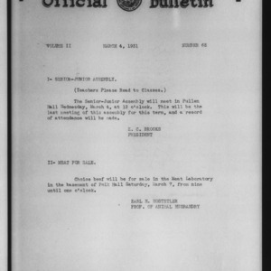 Official bulletin, Vol 2 No 65 (1931-03-04)
