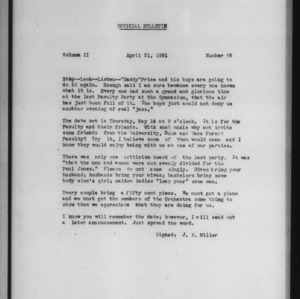 Official bulletin, Vol 2 No 68 (1931-04-21)