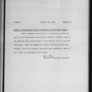 Official bulletin, Vol 1 No 92 (1932-01-14)