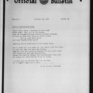 Official bulletin, Vol 1 No 94 (1932-01-18)