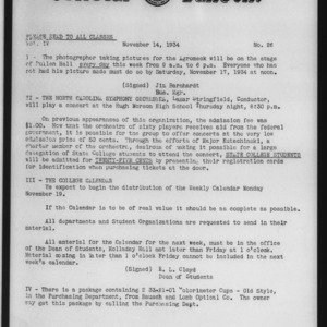 Official bulletin, Vol 6 No 26 (1934-11-14)
