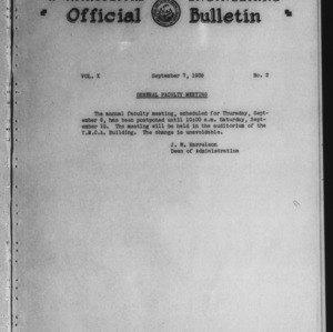 Official Bulletin, Vol. 10 No. 2