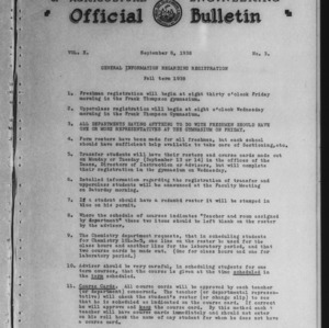 Official Bulletin, Vol. 10 No. 3