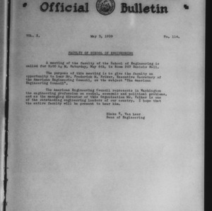 Official Bulletin, Vol. 10 No. 114