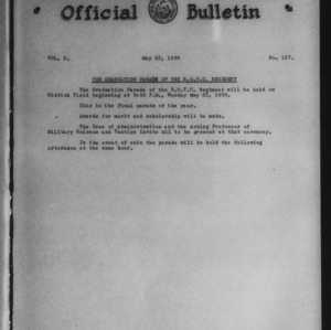 Official Bulletin, Vol. 10 No. 127
