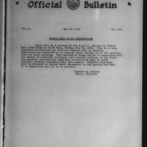 Official Bulletin, Vol. 10 No. 130