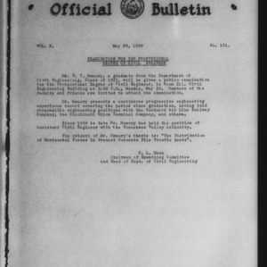 Official Bulletin, Vol. 10 No. 131