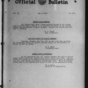 Official Bulletin, Vol. 11 No. 127