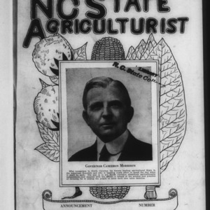 N. C. State Agriculturist Vol 1. No 1.