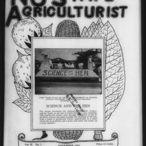 N. C. State Agriculturist Vol 2. No 1.