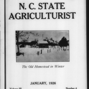 N. C. State Agriculturist Vol 3. No 4.