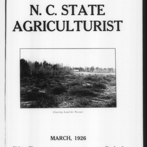 N. C. State Agriculturist Vol 3. No 6.