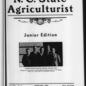 N. C. State Agriculturist Vol 8. No 5.