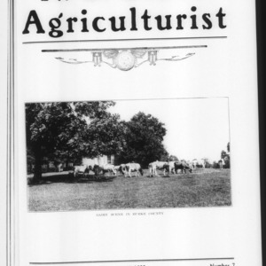 N. C. State Agriculturist Vol 8. No 7.