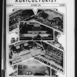 N. C. State Agriculturist Vol 11. No 1.