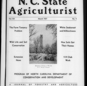 N. C. State Agriculturist Vol 12. No 4.