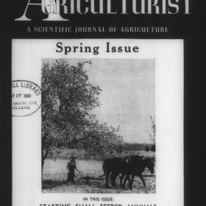 N. C. State Agriculturist Vol 15. No 4.
