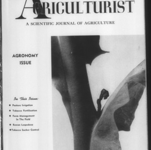 N. C. State Agriculturist Vol 25. No 5.