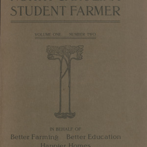 The North Carolina Student Farmer V. 1, No. 2