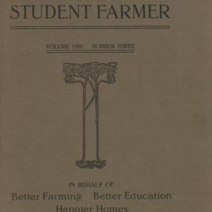 The North Carolina Student Farmer V. 1, No. 3