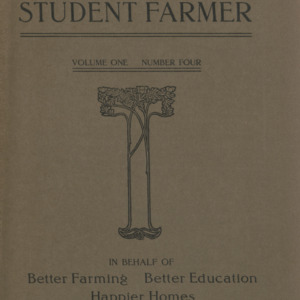 The North Carolina Student Farmer V. 1, No. 4