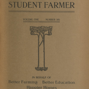 The North Carolina Student Farmer V. 1, No. 6