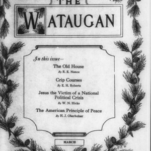 The Wataugan, Volume 2, Issue Four, March, 1927