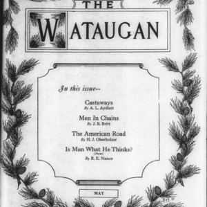 The Wataugan, Volume 2, Issue Five, May, 1927