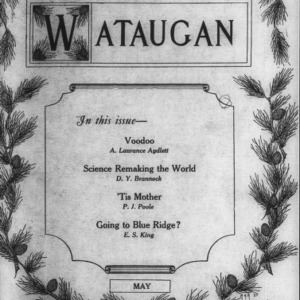 The Wataugan, Vol. 1, Issue Three, May, 1926