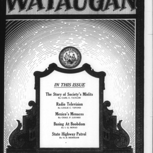 The Wataugan, Vol. 4, Issue Four, March, 1929