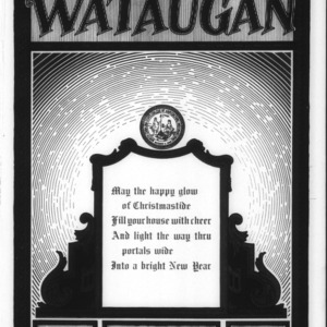 The Wataugan, Vol. 5, Issue Two, December, 1929