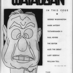 The Wataugan, Vol. 9, Issue Four, March, 1934