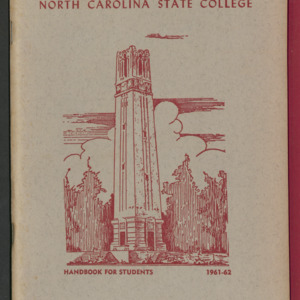 The Tower. Handbook for Students, 1961-1962.