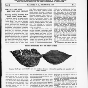 Extension Farm-News Vol. 10 No. 4, December 1924