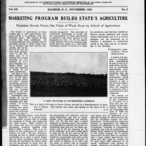 Extension Farm-News Vol. 12 No. 3, November 1926