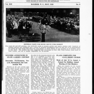 Extension Farm-News Vol. 13 No. 9, May 1928