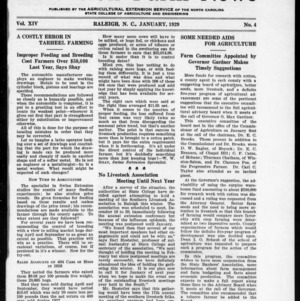 Extension Farm-News Vol. 14 No. 4, January 1929