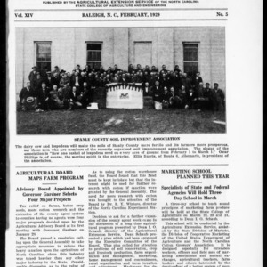Extension Farm-News Vol. 14 No. 5, February 1929