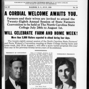 Extension Farm-News Vol. 15 No. 10, July 1930