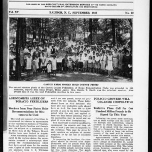 Extension Farm-News Vol. 15 No. 12, September 1930