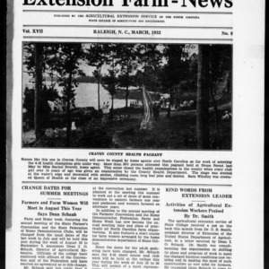 Extension Farm-News Vol. 17 No. 6, March 1932