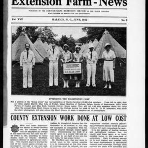 Extension Farm-News Vol. 17 No. 9, June 1932