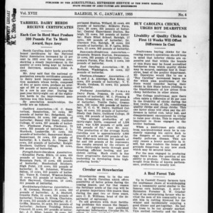 Extension Farm-News Vol. 18 No. 4, January 1933